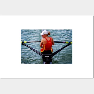 Lady Rower Posters and Art